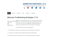Desktop Screenshot of marketingstrategies123.com